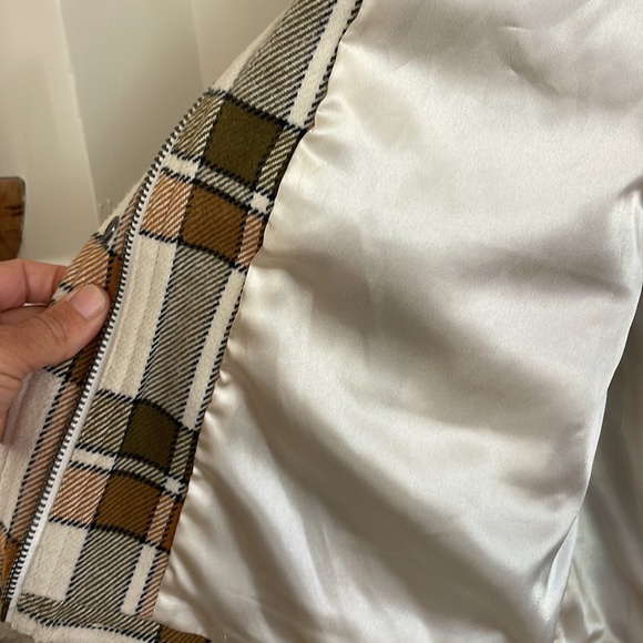 Cropped plaid RVCA jacket - Picture 4 of 5